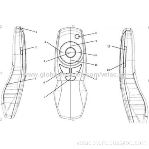 USB Wireless Laser Mice with Remote ControlNew